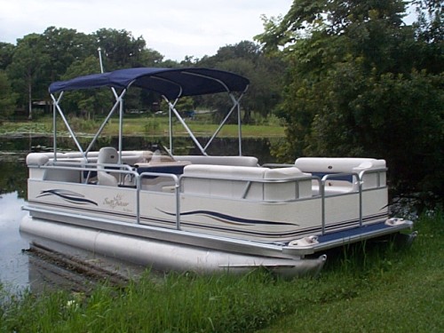 Gezzzzzz, Another New Boat ... Number 3, When Will This End ... LOL !
 I'm Getting As Bad As Brent !!!

2006 -  21' SunChaser Pontoon Boat.


