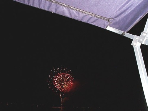 You Must Open The Picture To See The Fire Works Clear !  ...  Click On Picture To Enlarge