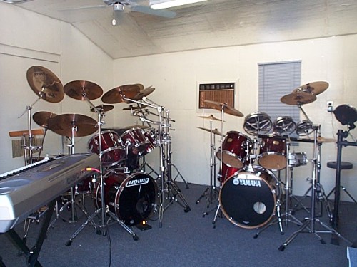 I Have Two Acoustic Kits And One Electronic Kit, You Need Two Sets To Play Music From Bands Like The Dobbie Brothers.