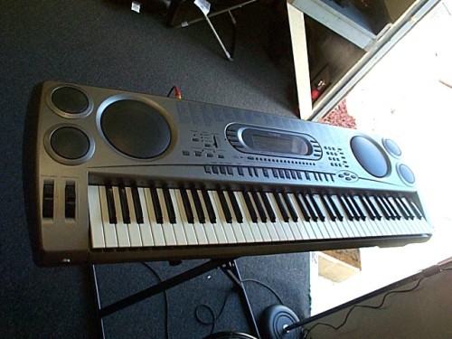 Electronic Key Board, Has Over 500 Sounds, Also Have A Small Yamaha And I kinda Like It Better, I Like Playing Styx Music On The Keys.