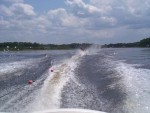 Doing A 360 On Top Of The Wake.