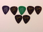 All Picks That Where Caught At The Concert, LUCKIE !

4 Neal Schon, 2 Steve Augeri ( RARE ), And 1 Ross Valory. 