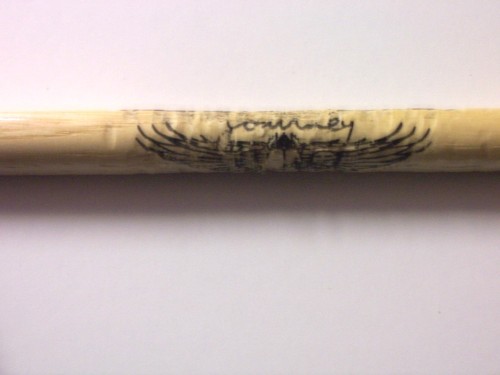 Deen's Stick Caught After Concert, Autographed .